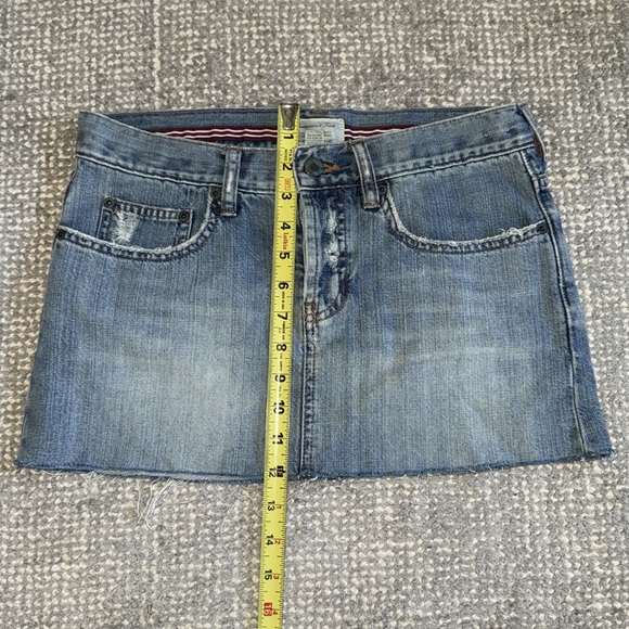 Y2K Abercrombie and Fitch Jean skirt - Picture 7 of 8